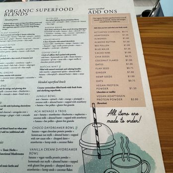 LS Organics - a menu for a smoothie - Juice Bars & Smoothies Near Me - Tampa, Florida LS Organics - a menu for a smoothie - Juice Bars & Smoothies Near Me - Tampa, Florida