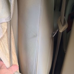 Number 1 Vinyl & Leather Repair - Before