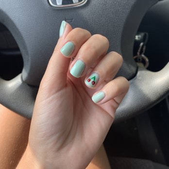 Zen Spa - Regular manicure with cherry design by Na! - Massage Near Me - Bronxville, New York Zen Spa - Regular manicure with cherry design by Na! - Massage Near Me - Bronxville, New York