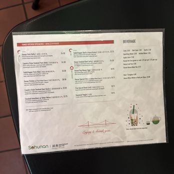 Sohunan - Menu - Chinese Near Me - San Francisco, California Sohunan - Menu - Chinese Near Me - San Francisco, California