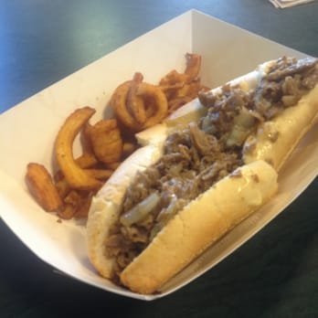 LaSpada's - Classic cheese steak with curlies. - Sandwiches Near Me - Sanford, Florida LaSpada's - Classic cheese steak with curlies. - Sandwiches Near Me - Sanford, Florida
