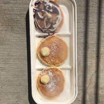 Snooze, an A.M. Eatery - Takeout Signature Pancake Flight. 2 plain. 1 blueberry danish. 0 skimping on the butter - Breakfast & Brunch Near Me - Houston, Texas Snooze, an A.M. Eatery - Takeout Signature Pancake Flight. 2 plain. 1 blueberry danish. 0 skimping on the butter - Breakfast & Brunch Near Me - Houston, Texas
