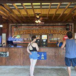 Busted Barrel Saloon - The bar