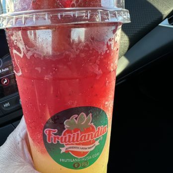 Frutilandia - Strawberry  & pineapple  shaved ice! - Desserts Near Me - Chandler, Arizona
