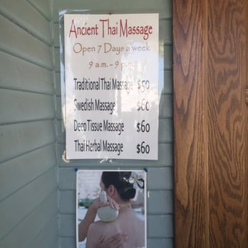 Ancient Thai Massage - Massage Near Me - Redlands, California