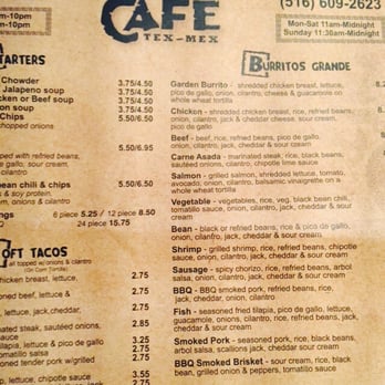 Cactus Cafe Tex-Mex - The smoked pork burrito is super delish! - Tex-Mex Near Me - Medford, New York