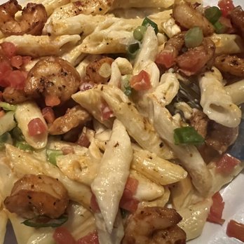 Chili's - Cajun Shrimp Pasta - American Near Me - San Bruno, California