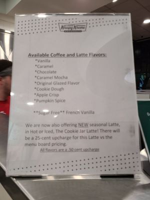Menu photo 1 Krispy Kreme Montville, CT Menu photo 1 Krispy Kreme Montville, CT