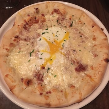 Osteria Marco - Carbonara pizza - Italian Near Me - Denver, Colorado Osteria Marco - Carbonara pizza - Italian Near Me - Denver, Colorado