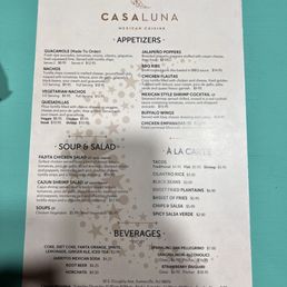 Menu Menu