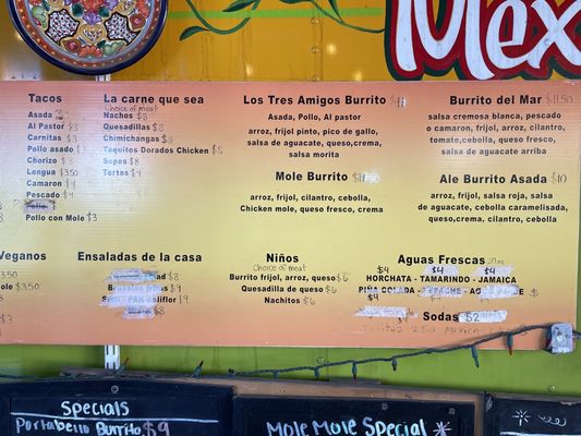 Menu photo 8 Mole Mole Portland, OR