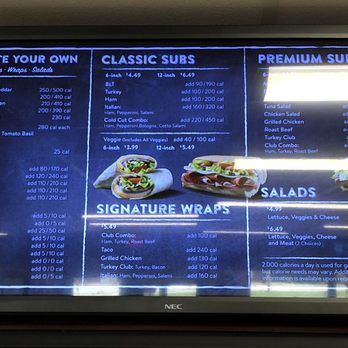 Casey's - Sub Counter Menu - Pizza Near Me - Port, Missouri