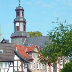 Altenstadt-Höchst - Evangelische Kirche von Höchst an der Nidder erbaut 1743