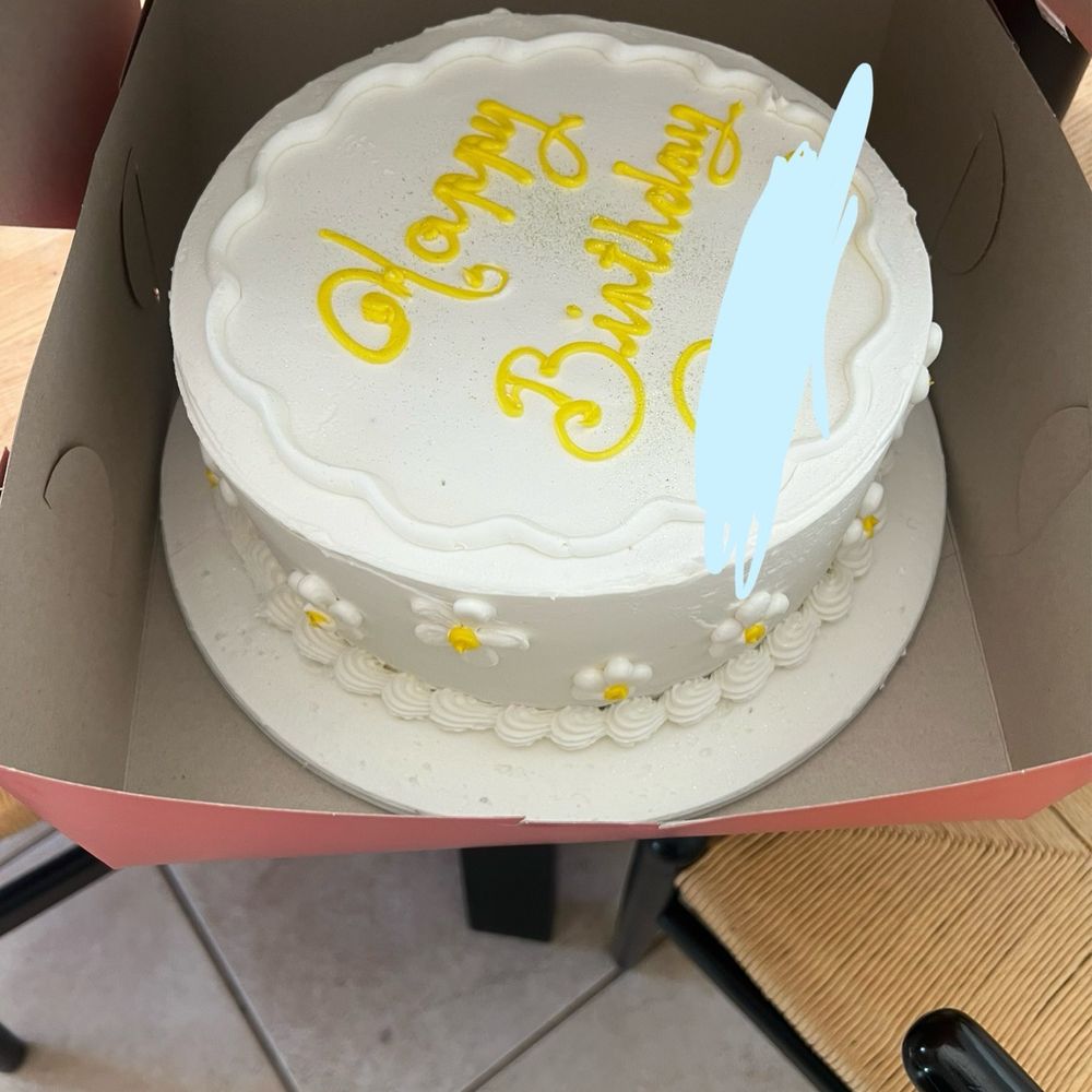 French's  Bakery - The cake I got - Bakeries Near Me - Costa Mesa, California