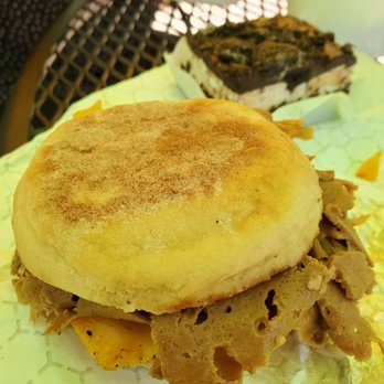 Golden Dinosaurs - Seitan, Egg & Cheese - Cuban Near Me - Gulfport, Florida