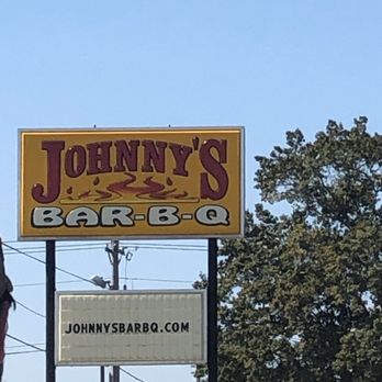 Johnny's Bar-B-Q - Outside signage - Barbeque Near Me - Cullman, Alabama