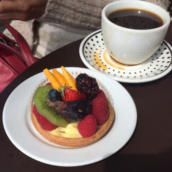 Masse's Pastries - Fruit tart & Americano: perfect  afternoon treat! - Bakeries Near Me - Berkeley, California