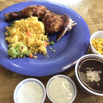 Pollo Tropical - 1/4 Chicken Combo with Two Sides - Latin American Near Me - Tampa, Florida