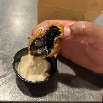 Dirt Dog Downey - Deep Fried Oreos. - Hot Dogs Near Me - Downey, California
