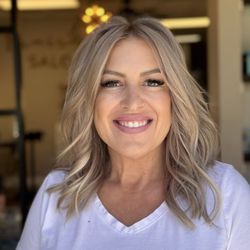 Hair By Britt - Minty Manes - Blonde & Extensions for fullness
