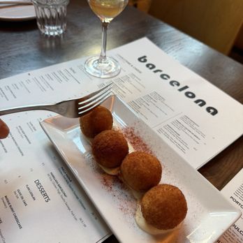 Barcelona Wine Bar - Incredible Serrano and manchego croquetas - so authentic! Reminded us our trip to Spain! - Tapas/Small Plates Near Me - Miami, Florida