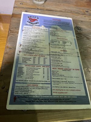 Menu photo 1 Kelly's Landing Fort Lauderdale, FL Menu photo 1 Kelly's Landing Fort Lauderdale, FL