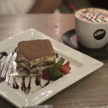 Blade 1936 - Tiramisu and a caffe mocha...after dinner bliss. - Pizza Near Me - Oceanside, California
