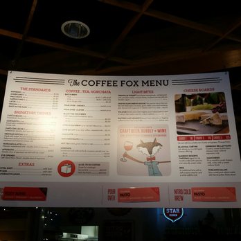 The Coffee Fox - Menu - Coffee & Tea Near Me - Savannah, Georgia The Coffee Fox - Menu - Coffee & Tea Near Me - Savannah, Georgia