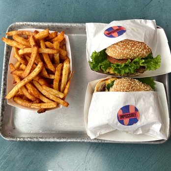Marty's - @eastcoastadri The Impossible Burger - Burgers Near Me - Fort Lee, New Jersey