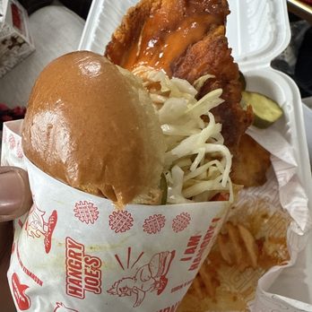 Hangry Joe’s Hot Chicken - Mega Sando - Chicken Shop Near Me - Columbia, Maryland Hangry Joe’s Hot Chicken - Mega Sando - Chicken Shop Near Me - Columbia, Maryland