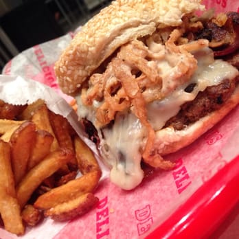 Good Stuff Eatery - Steakhouse burger and added some bacon:) - Burgers Near Me - Arlington, Virginia Good Stuff Eatery - Steakhouse burger and added some bacon:) - Burgers Near Me - Arlington, Virginia