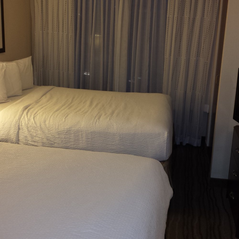 2 Queen sized beds! 2 Queen sized beds!