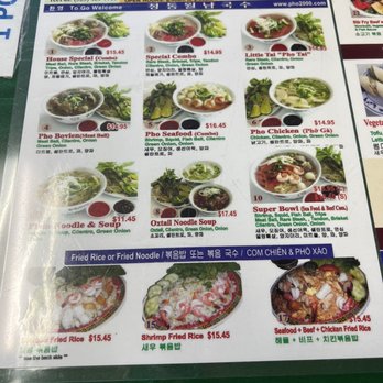 Pho 2000 - Menu - Vietnamese Near Me - Los Angeles, California