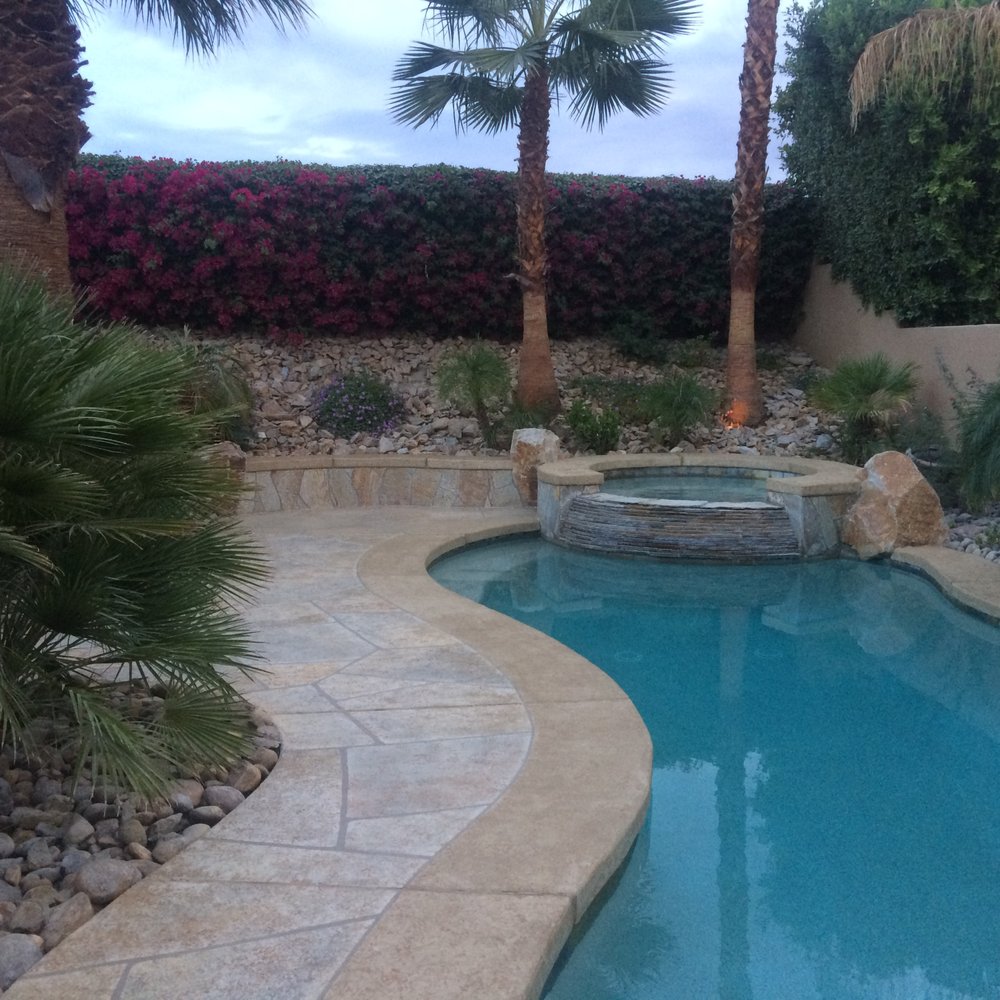 Handel's Pool Service - New pool deck!  Gorgeous! - Swimming Pools Near Me