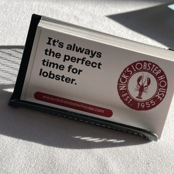 Nick's Lobster House - Business cards - Seafood Near Me - Brooklyn, New York Nick's Lobster House - Business cards - Seafood Near Me - Brooklyn, New York
