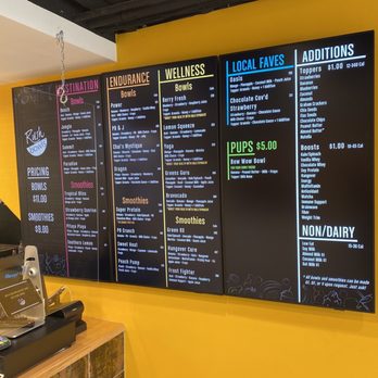 Rush Bowls - The incredible menu - Acai Bowls Near Me - Washington, DC, District of Columbia Rush Bowls - The incredible menu - Acai Bowls Near Me - Washington, DC, District of Columbia