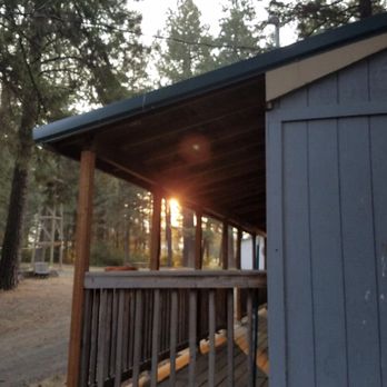 Camp Sanders - Early morning sunrise at the Ponderosa dorm... - Summer Camps Near Me - Tensed, Idaho