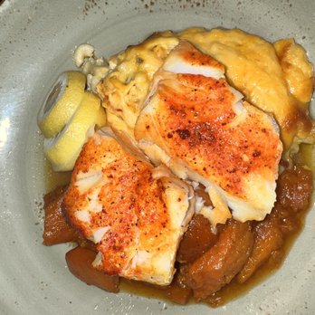 Melba's Restaurant - Pan Seared Chilean Sea Bass (2 Sides)  Mac & Cheese A$AP Yams - Southern Near Me - New York, New York