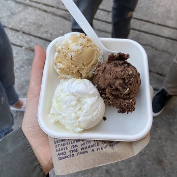 Jeni's Splendid Ice Creams - Cold Brew With Coconut Cream (DF)  Lemon Bar (DF) Texas Sheet Cake (DF) - Ice Cream & Frozen Yogurt Near Me - Atlanta, Georgia