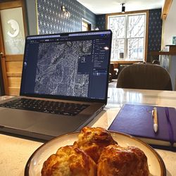 White Rhino Coffee - Gravy filled Biscuits