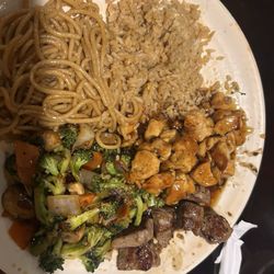 Sakura Japanese Sushi Steak - Chicken and Steak hibachi