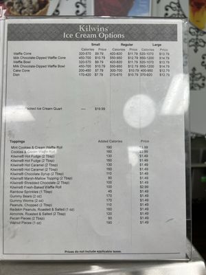 Kilwins Ice Cream - Chocolate - Fudge by null