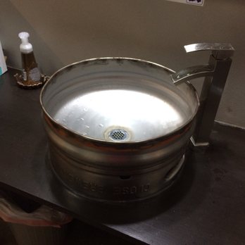 Siluria Brewing Company - Interesting bathroom sinks! - Breweries Near Me - Alabaster, Alabama