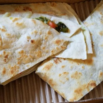 Laughing Planet - Grilled veggie quesadilla. Packed with broccoli and carrots. - Juice Bars & Smoothies Near Me - Portland, Oregon Laughing Planet - Grilled veggie quesadilla. Packed with broccoli and carrots. - Juice Bars & Smoothies Near Me - Portland, Oregon