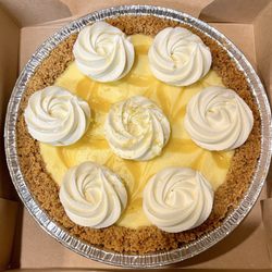 Poorhouse Pies - Lemon Swirl Cheesecake