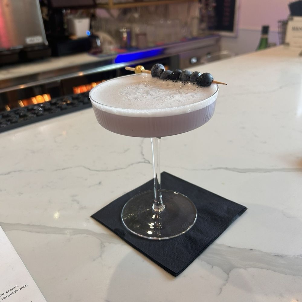 A cocktail at the bar A cocktail at the bar