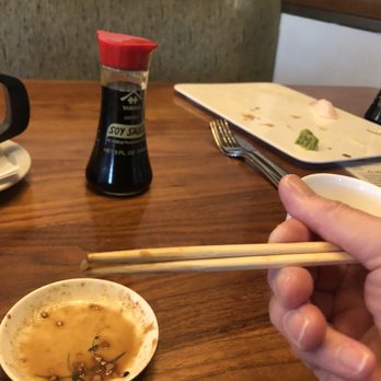 Sabi Asian Bistro - Showing that even holding the chopsticks incorrectly, I can pick up a single grain of rice. And the 2nd dirty plate she still hadn't taken. - Sushi Bars Near Me - Davidson, North Carolina Sabi Asian Bistro - Showing that even holding the chopsticks incorrectly, I can pick up a single grain of rice. And the 2nd dirty plate she still hadn't taken. - Sushi Bars Near Me - Davidson, North Carolina
