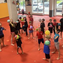 Kim’s Yong-In Martial Arts - Dodgeball at summer camp