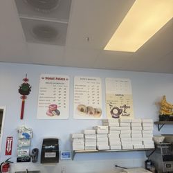 Donut Palace - Menus...