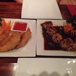 Koh Thai Tapas - Tapas - tempura prawns and dim sum